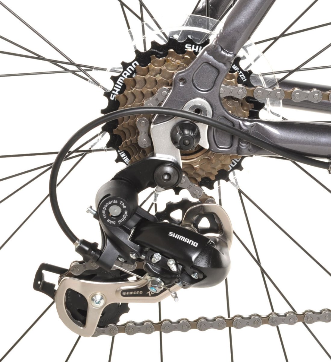 Трансмиссия от ведущего производителя Shimano